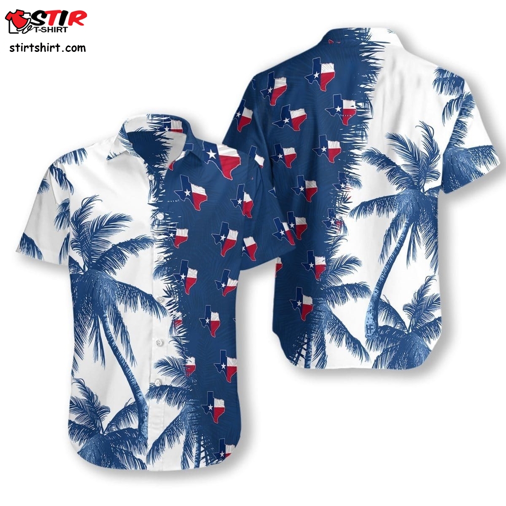 Hawaiian Aloha Shirts Texas Palm Tree  Texas A&m 