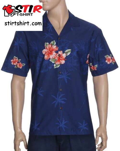 Hawaiian Border Chest Shirts  Formal 