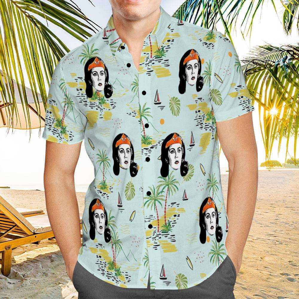 Hawaiian Shirt Custom Photo Hawaiian Shirt Chinoiserie Beach Print Hawaiian Shirtjpeg  Whataburger 