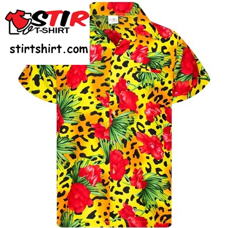 Hawaiian Shirt Funky Casual Button Down Very Loud Shortsleeve Unisex