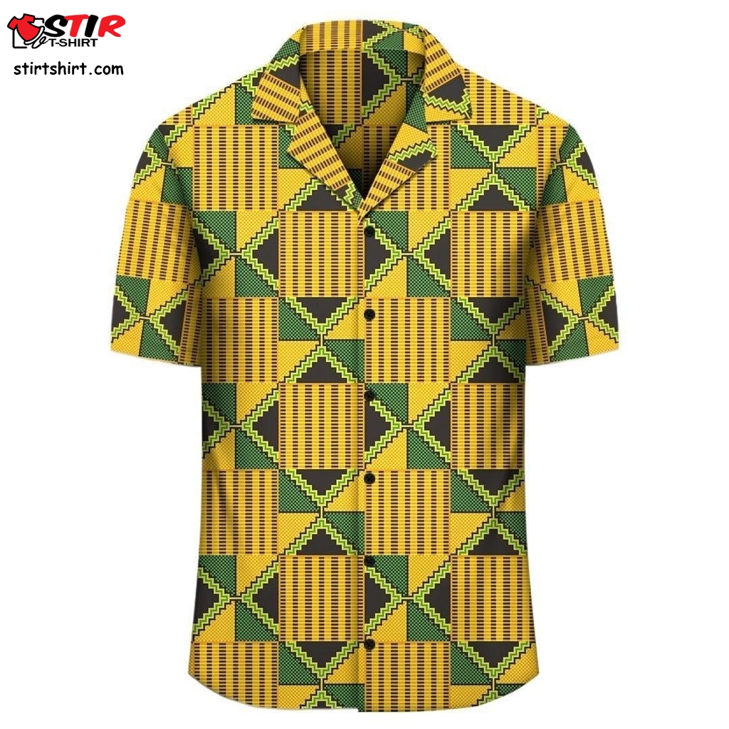 Hawaiian Shirt   Kente Hawaiian Shirt Traditional Fabric  Hollister 