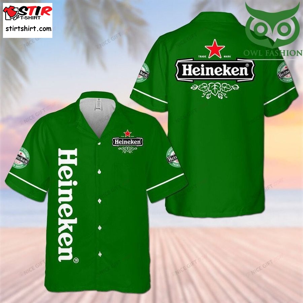 Heineken Hawaii 3D Shirt  Oversized 