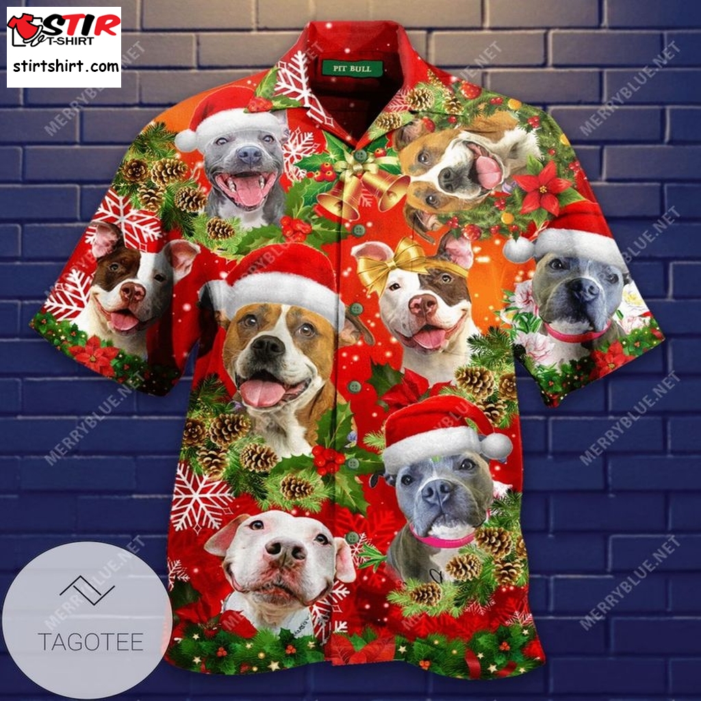 High Quality Pit Bulls Are Family Unisex Authentic Hawaiian Shirt 2023