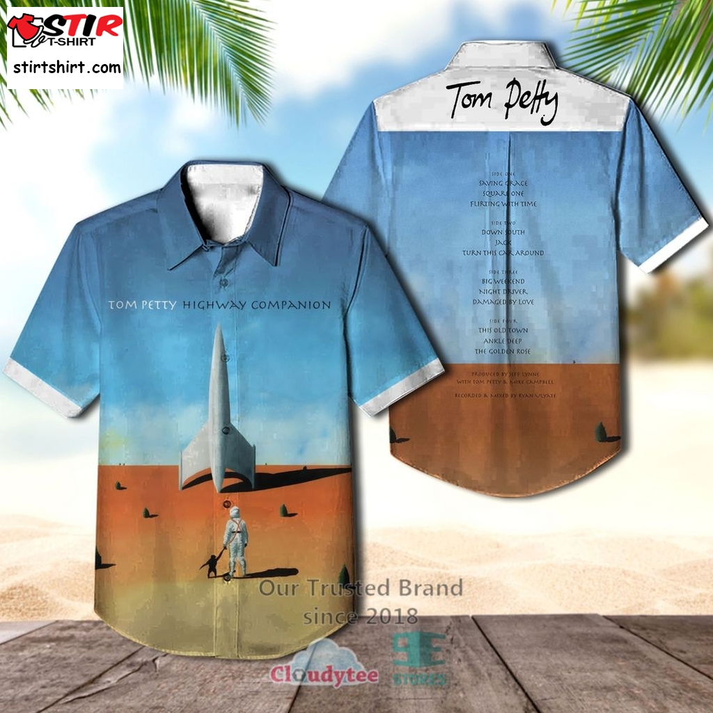 Highway Companion Tom Petty Hawaiian Shirt    Dbacks 