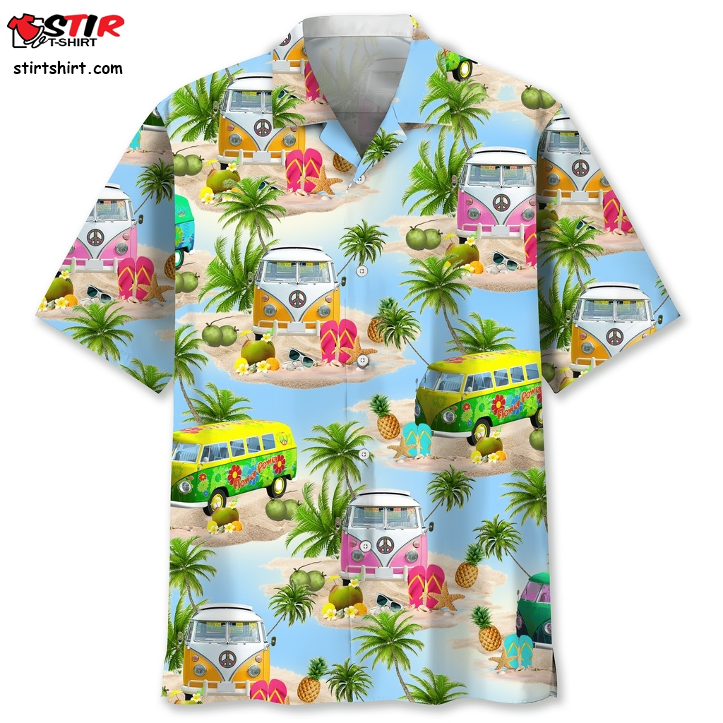 Hippie Beach Hawaiian Shirt  Scarface  Scene
