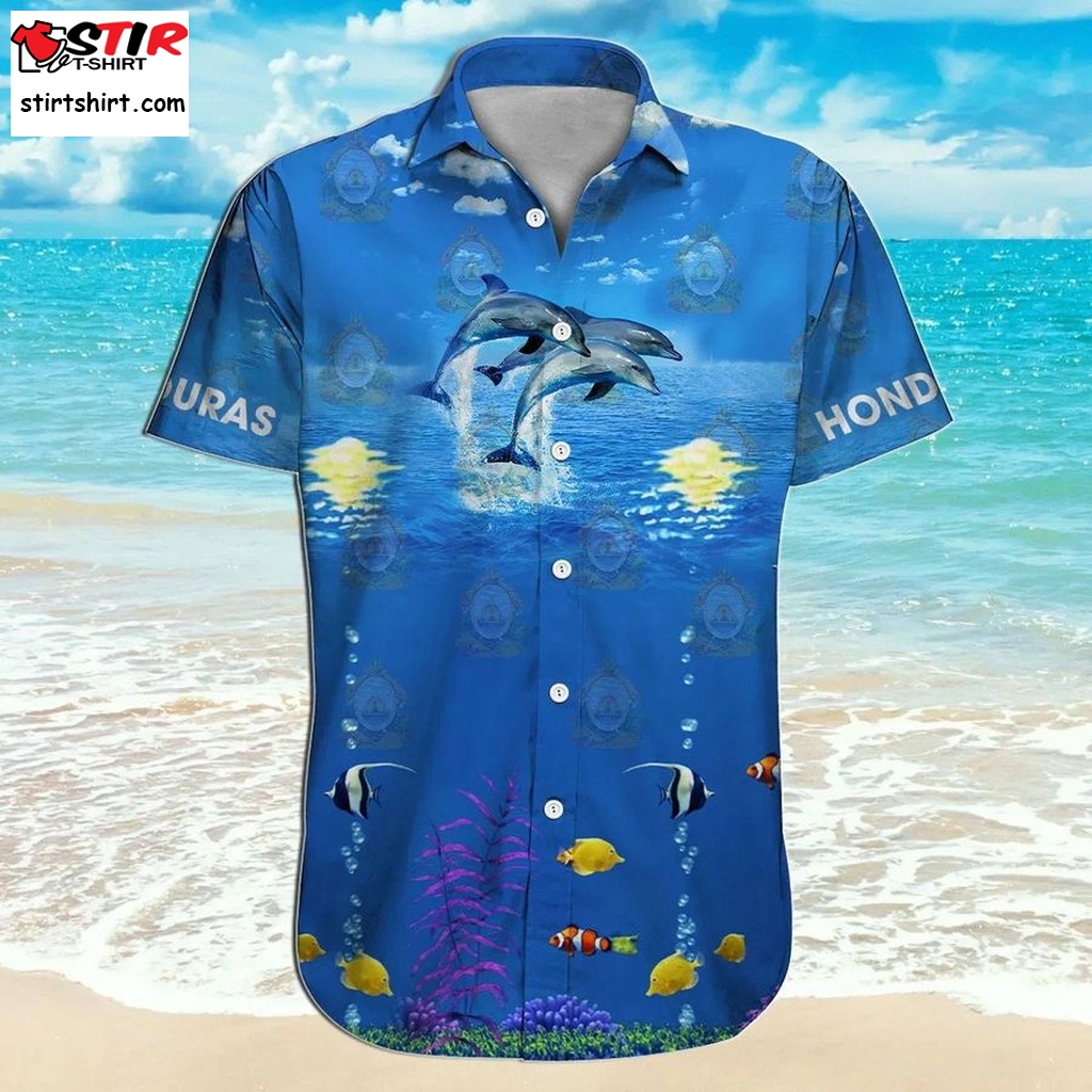 Honduras Hawaiian Shirt Ladies Hawaiian Shirts, Graphic Tee