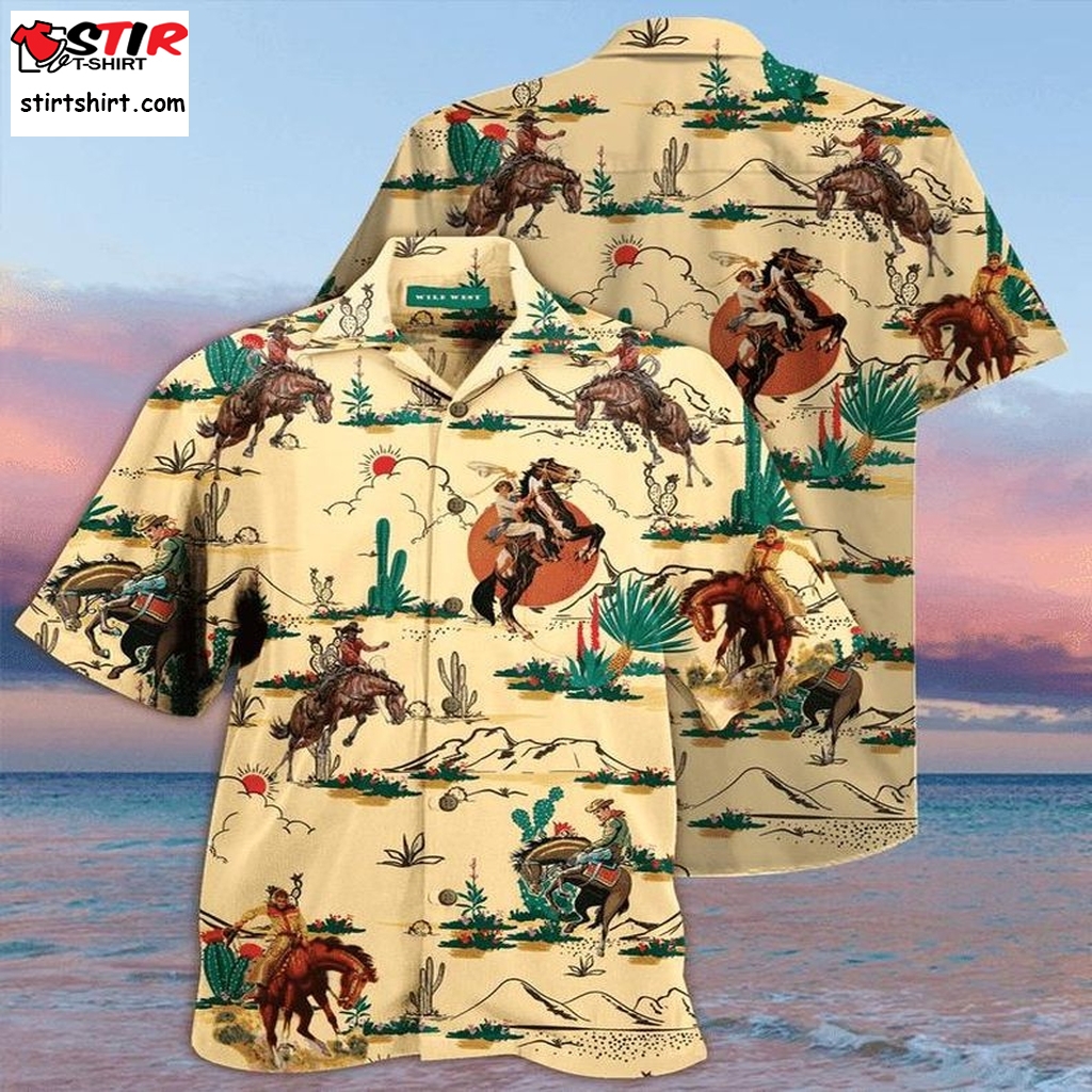Horse Cowboy Hawaiian Shirt Ladies Hawaiian Shirts, Gift Shirts, Graphic Tee