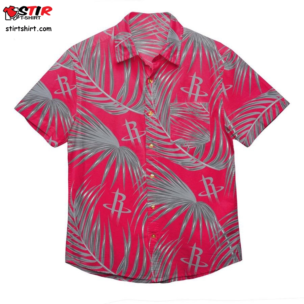 Houston Rockets Nba Mens Hawaiian 3D Shirt