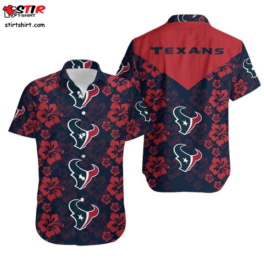Houston Texans Flowers Hawaii Shirt And Shorts Summer Collection H97  Georgia Bulldog 