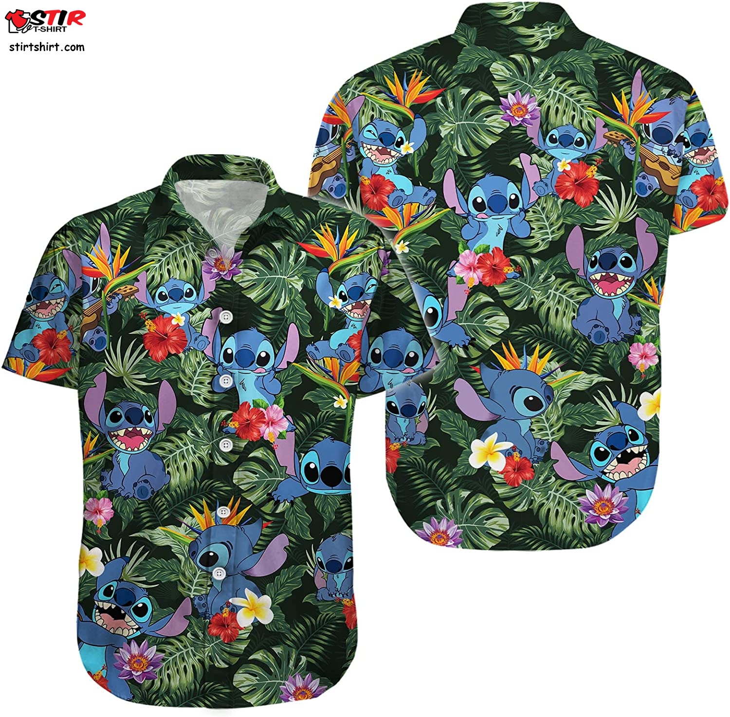 Huntfami Blue Allien Hawaiian Shirt, Blue Allien Casual Button Down Shirt, Movie Shirt  Transformers 