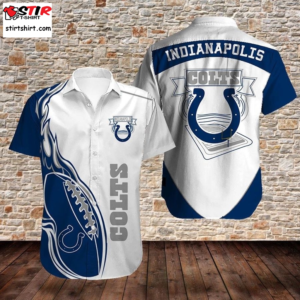 Indianapolis Colts  Hawaiian Shirt N04  Roundy Bay 
