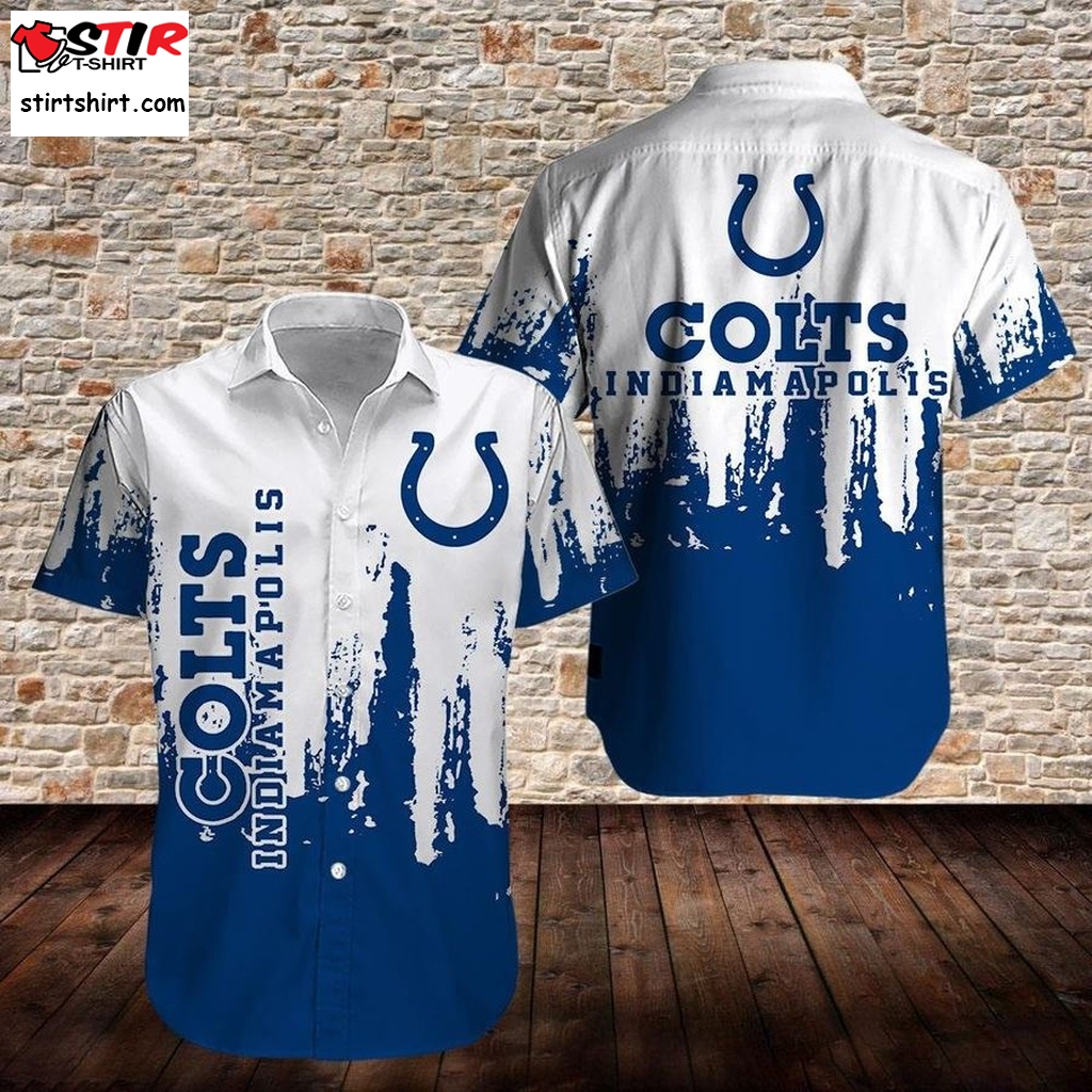 Indianapolis Colts  Hawaiian Shirt N07  Roundy Bay 