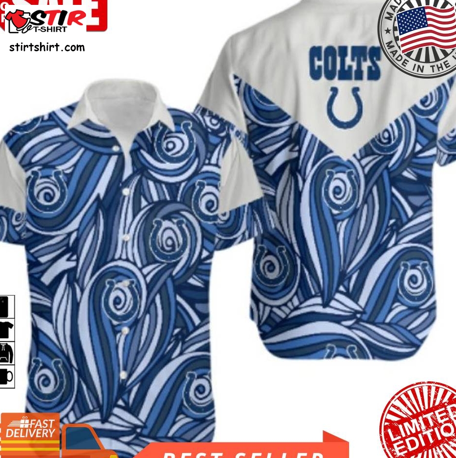 Indianapolis Colts Nfl Gift For Fan Hawaii Shirt And Shorts Summer Collection H97  Indianapolis Colts 