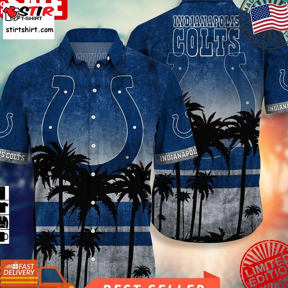 Indianapolis Colts Nfl Hawaii Shirt Short Style Hot Trending Summer Hawaiian Nfl V2  Indianapolis Colts 