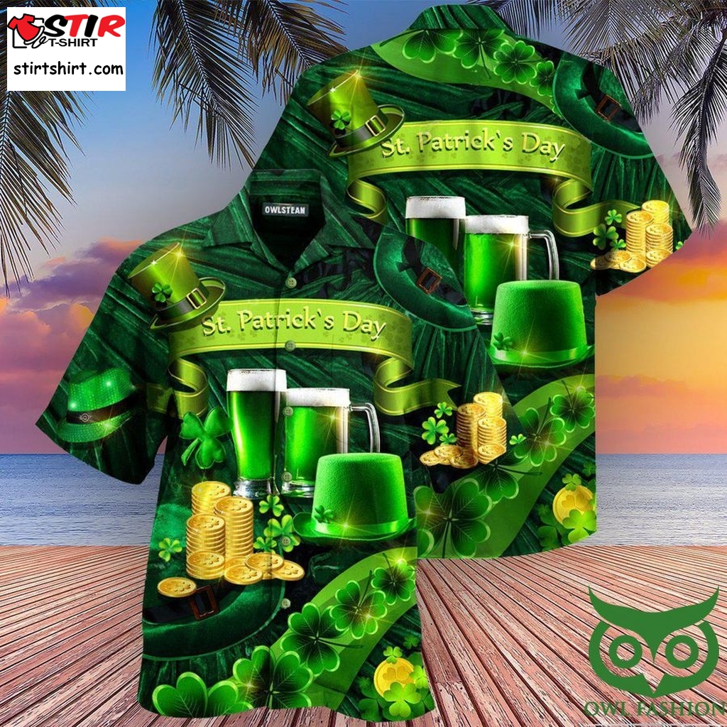 Irish Happy Saint Patrick's Day 17 March Edition Hawaiian Shirt  Patrick Star 