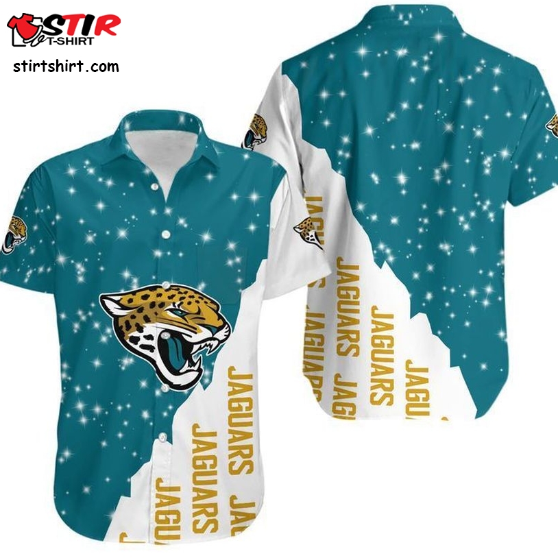 Jacksonville Jaguars Bling Bling Hawaii Shirt And Shorts Summer Collection H97  Jacksonville Jaguars 
