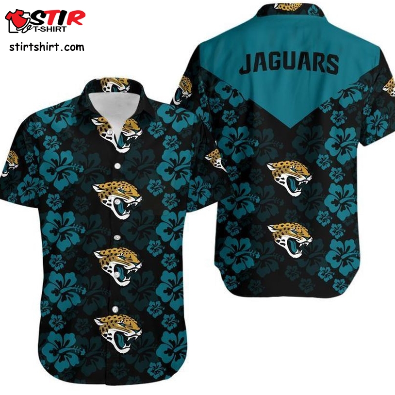 Jacksonville Jaguars Flowers Hawaii Shirt And Shorts Summer Collection H97  Jacksonville Jaguars 