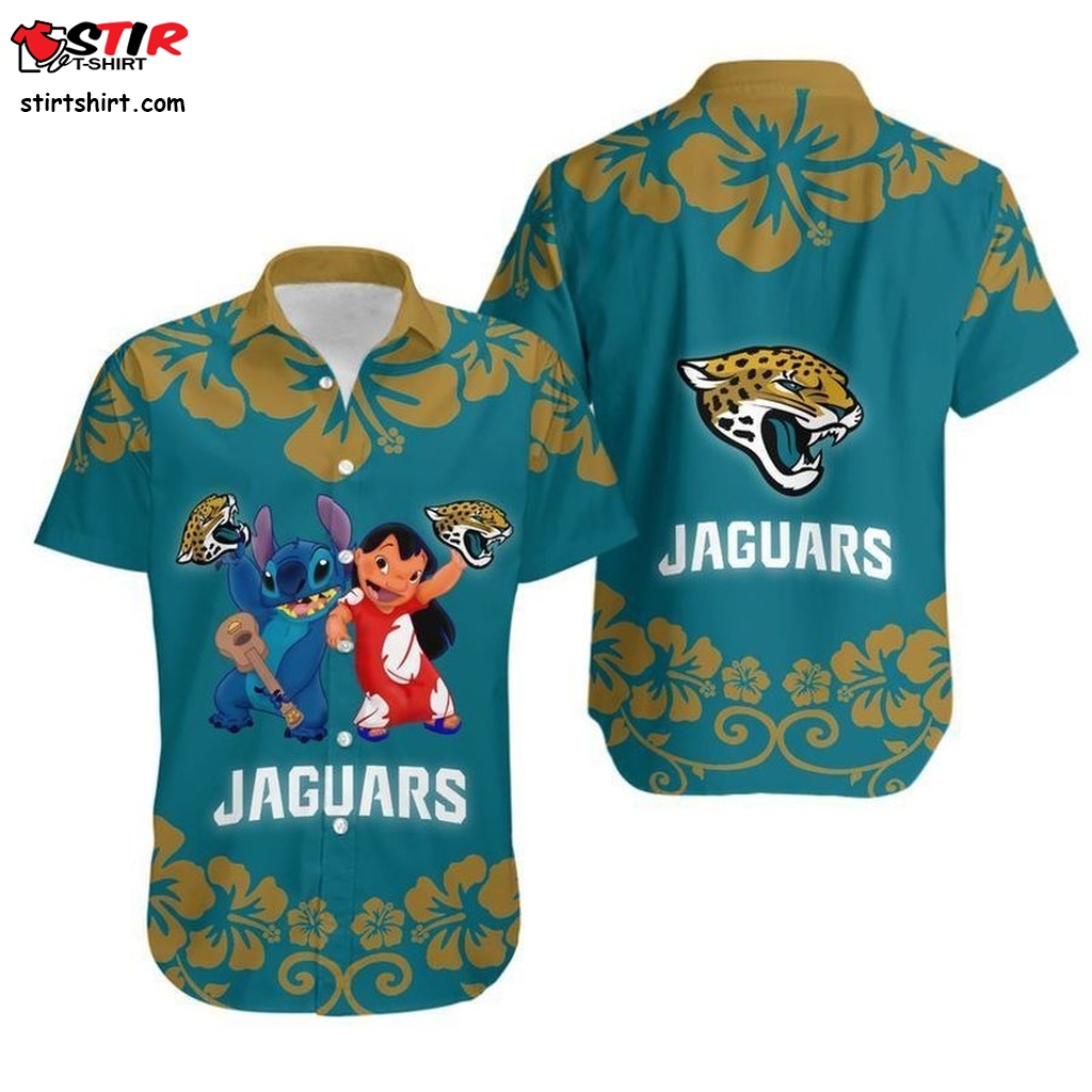 Jacksonville Jaguars Lilo And Stitch Hawaii Shirt And Shorts Summer Collection H97  Lilo And Stitch  Guy