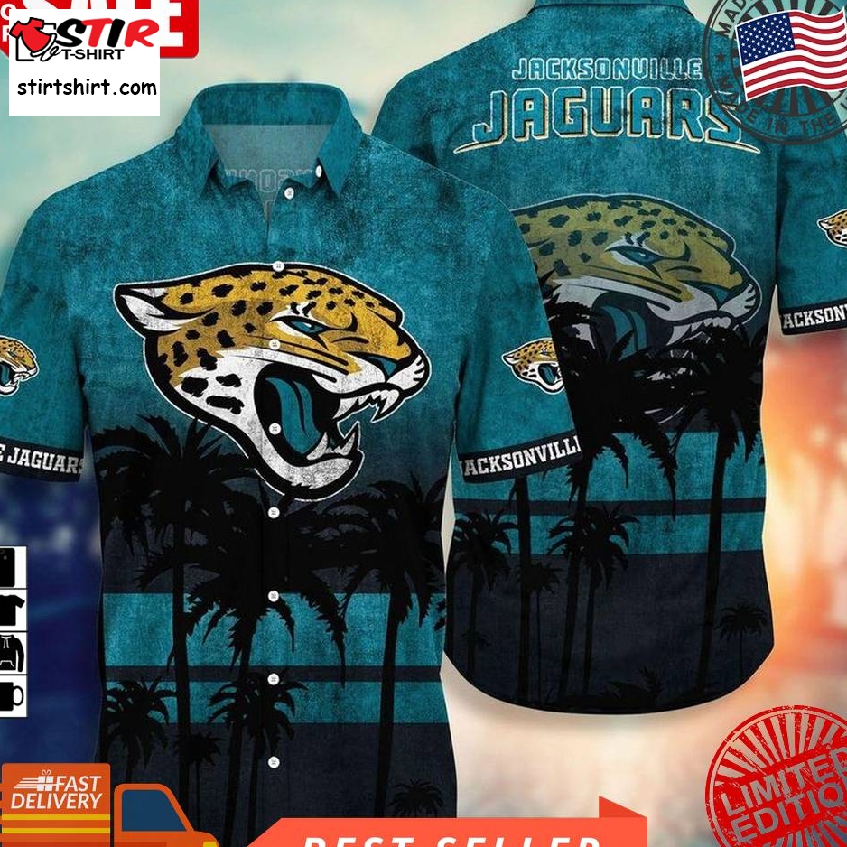 Jacksonville Jaguars Nfl Hawaii Shirt Short Style Hot Trending Summer Hawaiian Nfl V1  Jacksonville Jaguars 