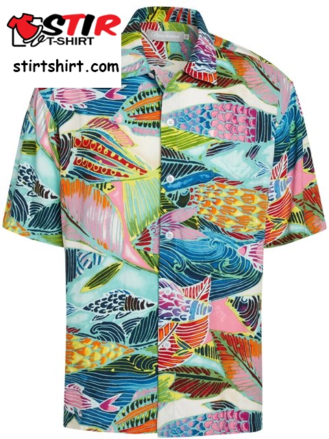 Jams World Rainbow Bay Men_S Hawaiian Shirt  Cheap s