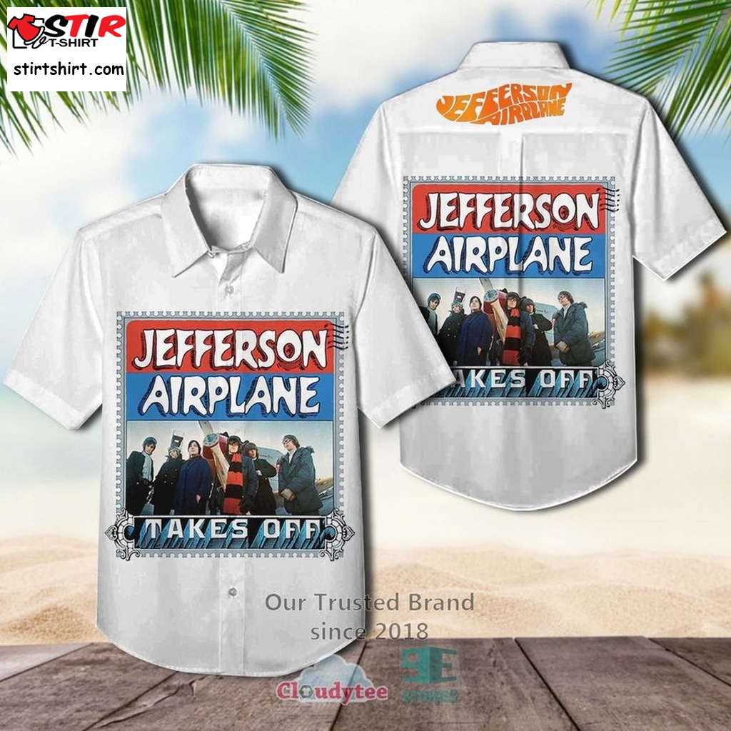 Jefferson Airplane Jefferson Airplane Takes Off 1966 Album Hawaiian Shirt  