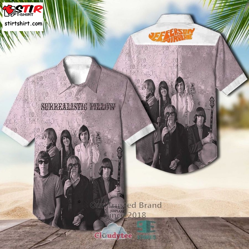 Jefferson Airplane Surrealistic Pillow 1967 Album Hawaiian Shirt  