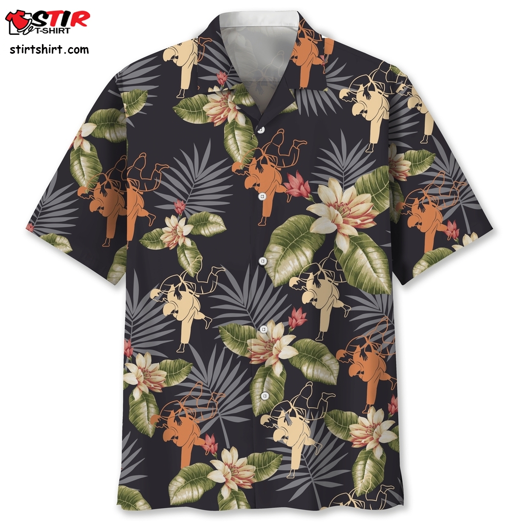 Judo Tropical Hawaiian Shirt   Cake