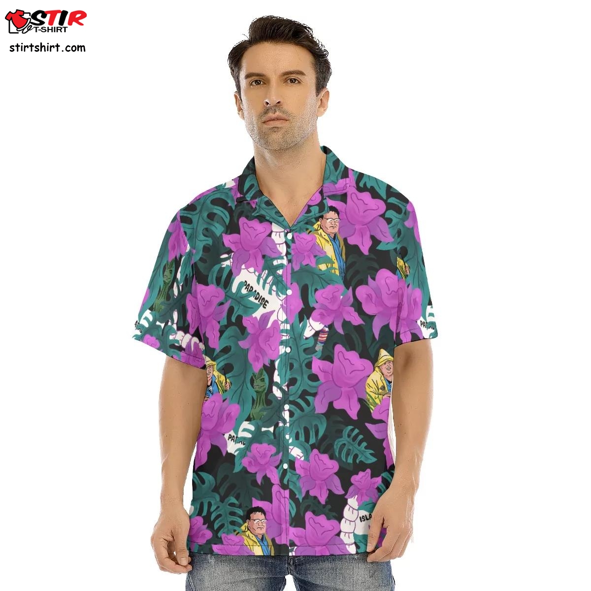 Jurassic Park Dennis Nedry Hawaiian Shirt Jurassic Park - StirTshirt