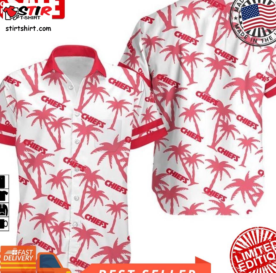 Kansas City Chiefs Coconut Tree Nfl Gift For Fan Hawaii Shirt And Shorts Summer Collection 5 H97  Kansas City Chiefs 