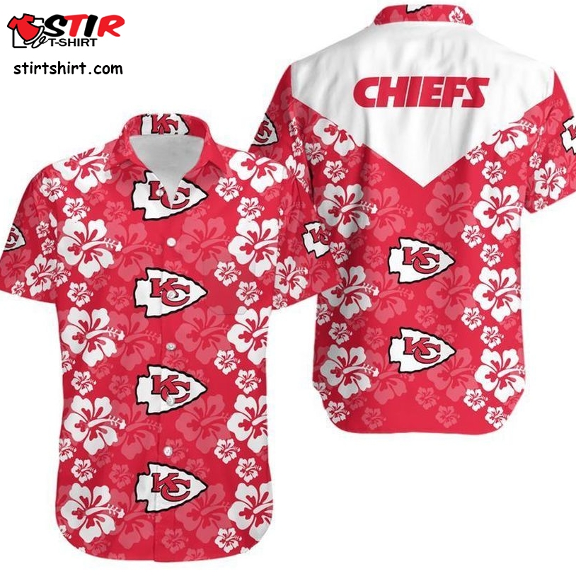 Kansas City Chiefs Flowers Hawaii Shirt And Shorts Summer Collection H97   Short Set