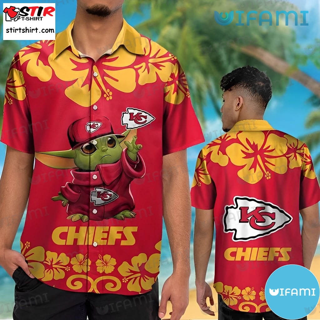 Kansas City Chiefs Hawaiian Shirt Baby Yoda Chiefs Gift