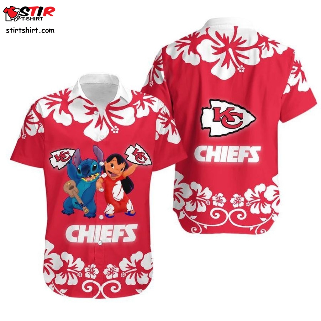 Kansas City Chiefs Lilo And Stitch Hawaii Shirt And Shorts Summer Collection H97  Kc Chiefs 