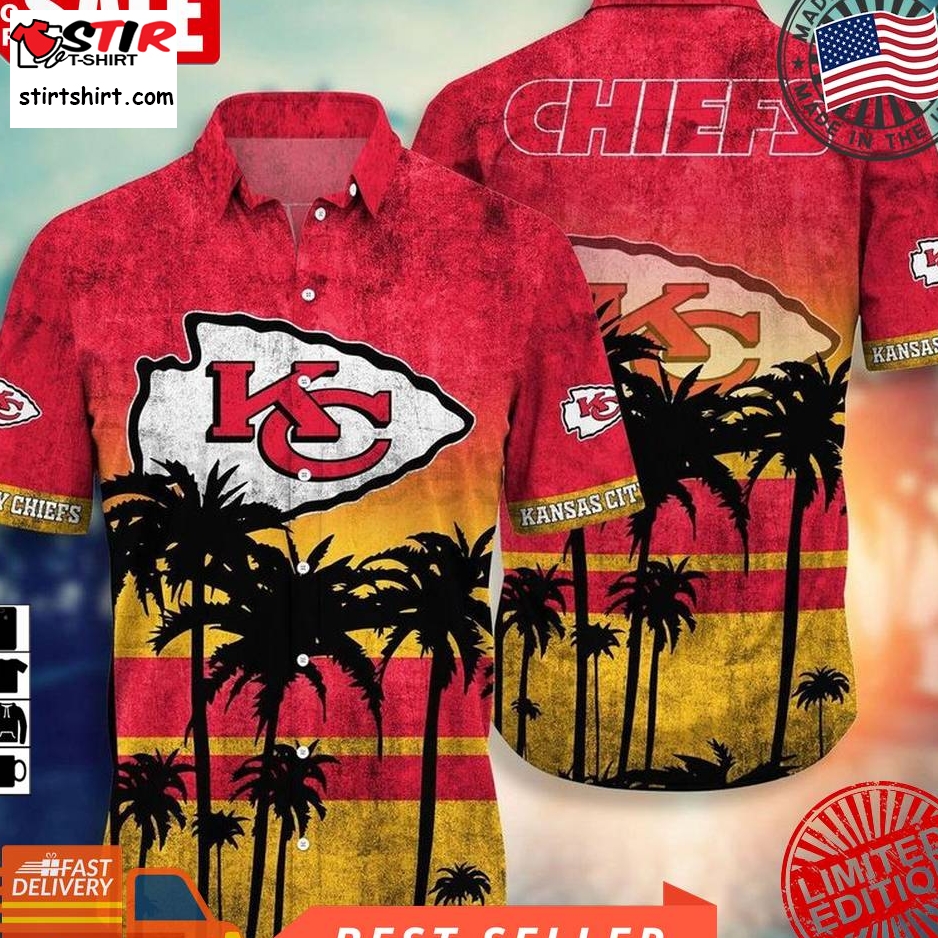 Kansas City Chiefs Nfl Hawaii Shirt Short Style Hot Trending Summer Hawaiian Nfl V1  Kansas City Chiefs 