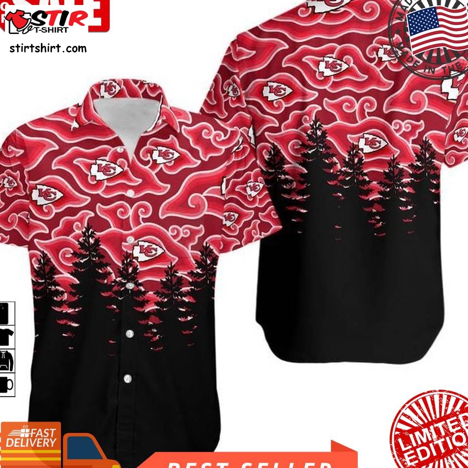 Kansas City Chiefs Ninja Cloud Nfl Gift For Fan Hawaii Shirt And Shorts Summer Collection 5 H97  Kansas City Chiefs 