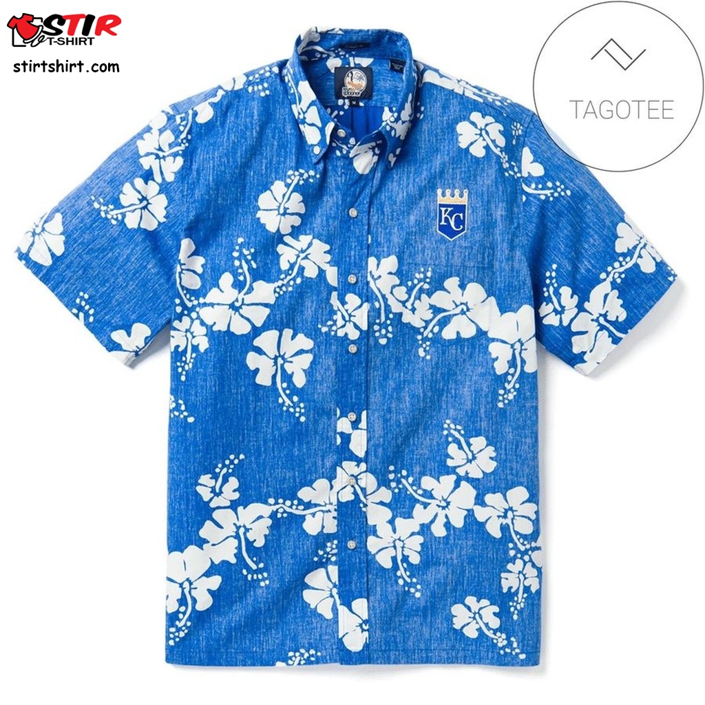 Kansas City Royals 50Th State Authentic Hawaiian Shirt 2023  Viscose 