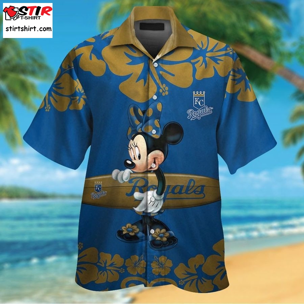 Personalized Kansas City Royals Blue Hawaiian Shirt And Short - Tagotee