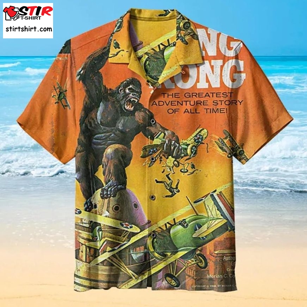 King Kong Universal Hawaiian Shirt  Uga 