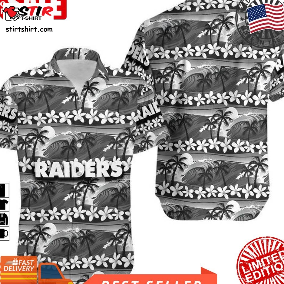 Las Vegas Raiders Coconut Trees Nfl Gift For Fan Hawaii Shirt And Shorts Summer Collection H97  Las Vegas Raiders 