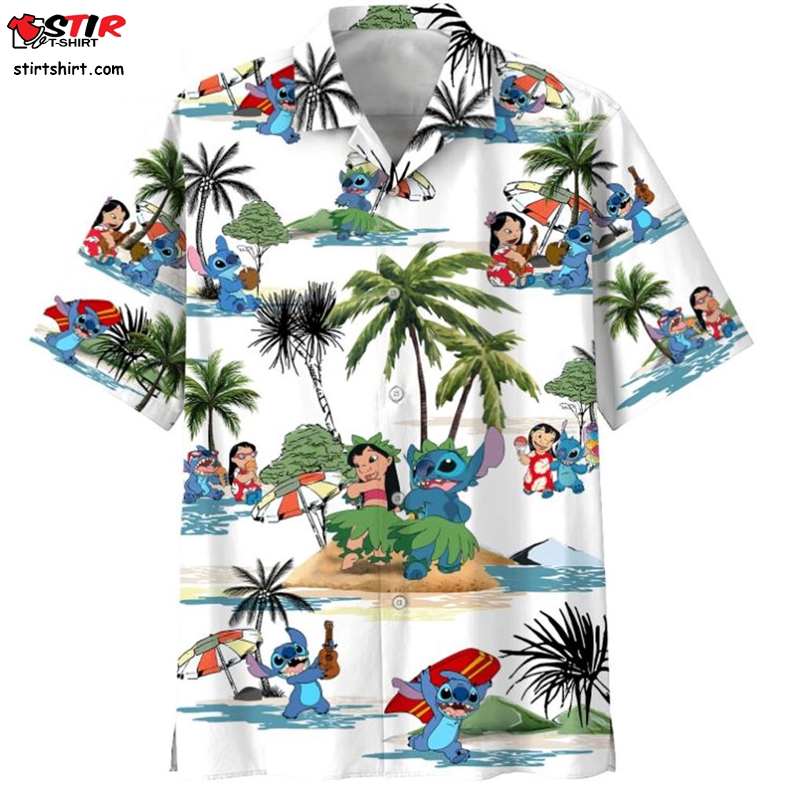 Lilo And Stitch Disney Hawaiian Shirt  Disney s