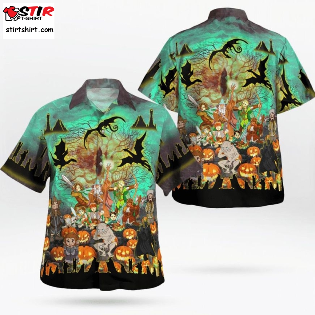 Lord Of The Ring Halloween Hawaiian Shirt  Lord Of The Rings 