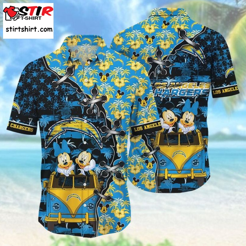 Los Angeles Chargers Hawaii Shirt Style Hot Trending 3D Hawaiian Shirt  Los Angeles Chargers 