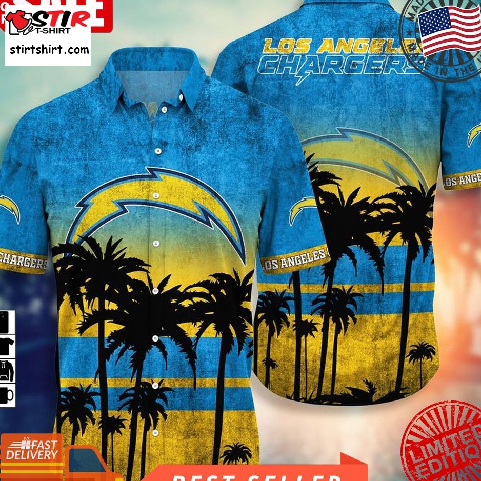 Los Angeles Chargers Nfl Limited T Shirt Hawaiian Shirt And Shorts  Los Angeles Chargers 