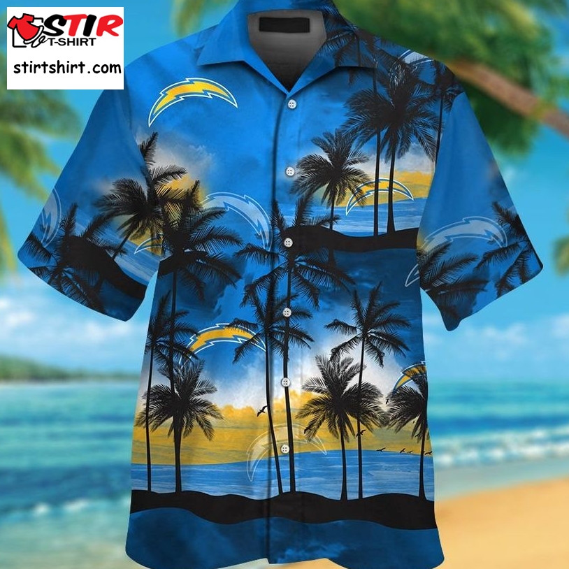 NFL Los Angeles Chargers Fans Louis Vuitton Hawaiian Shirt For Men