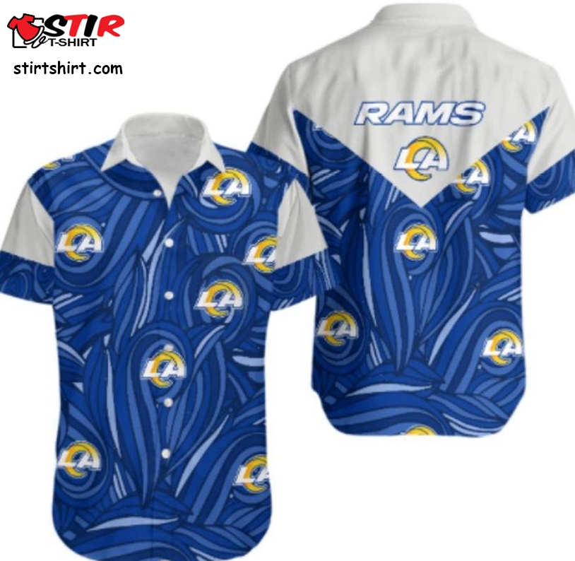 Los Angeles Rams Hawaii Shirt And Shorts Summer Collection 3 H97  Los Angeles Rams 