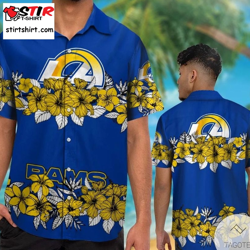 Los Angeles Rams Aaron Donald 99 Hawaiian Shirt & Short
