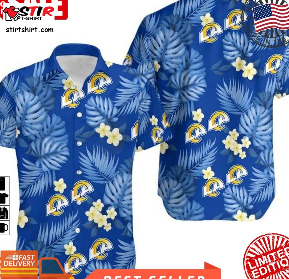 Los Angeles Rams Nfl Gift For Fan Hawaii Shirt And Shorts Summer Collection 6 H97  Los Angeles Rams 