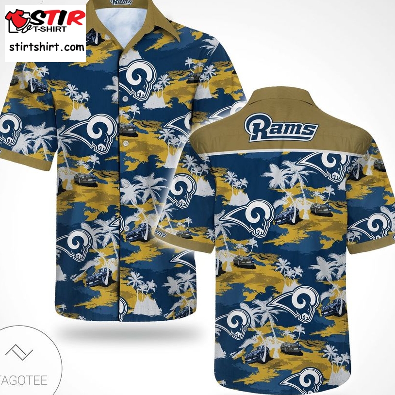 Los Angeles Rams Tommy Bahama Hawaiian Shirt  Los Angeles Rams 