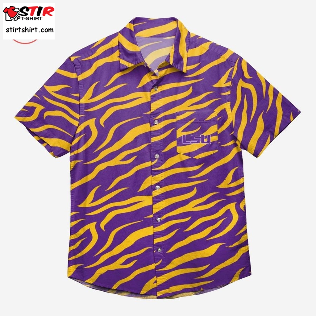 Lsu Tigers Thematic Hawaiian Shirt  Purdue 