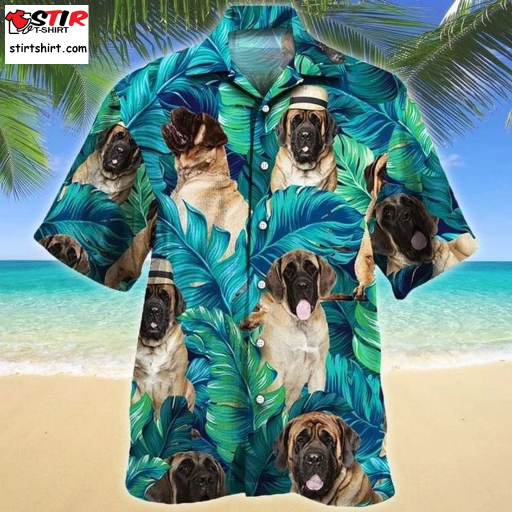 Mastiff Dog Hawaiian Shirt  How To Tie A  In The Front