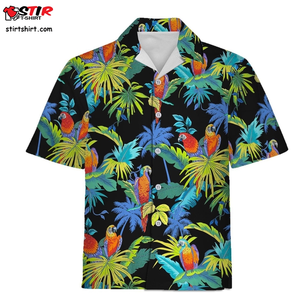 Max Payne Signature Tropical Parrots Hawaiian Shirt  Max Payne 